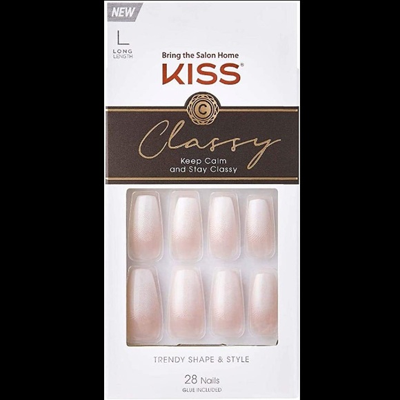 Kiss | classy nails long length 28 count - Picture 1 of 1